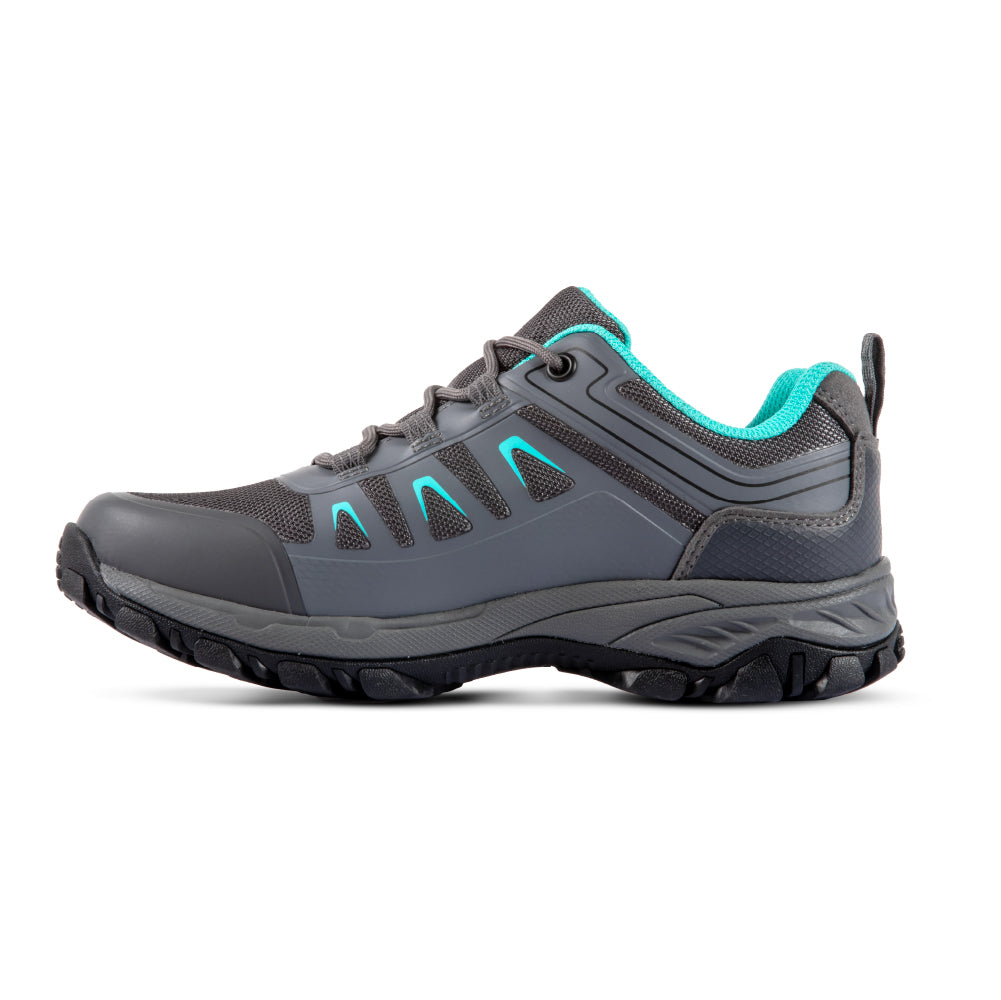 Zapatilla Outdoor Impermeable CLIMBER DAVOS Gris Mujer