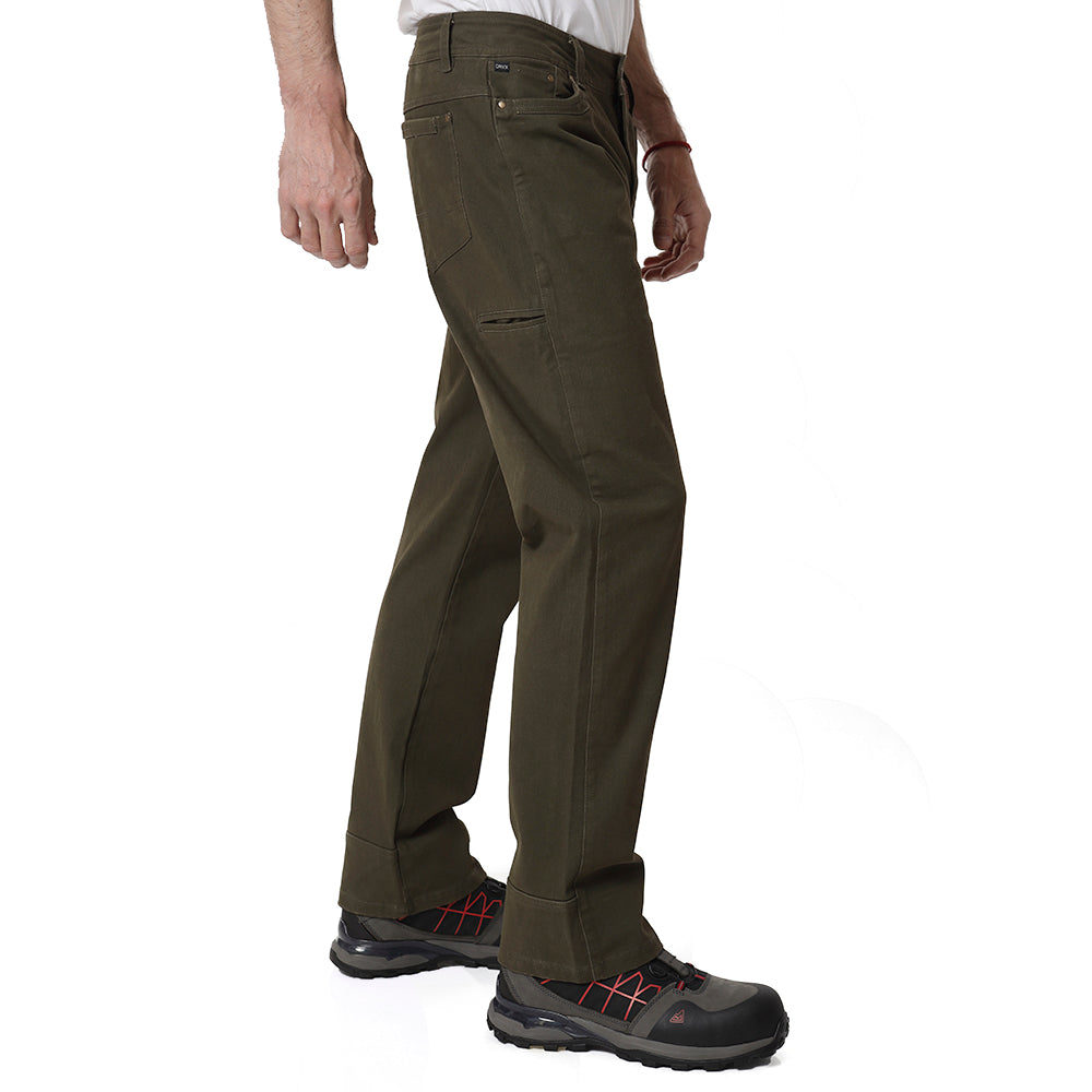 Pantalon corte straight discount hombre